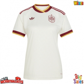 Spain Replica Away Stadium Shirt for Women World Cup 2026 Short Sleeve